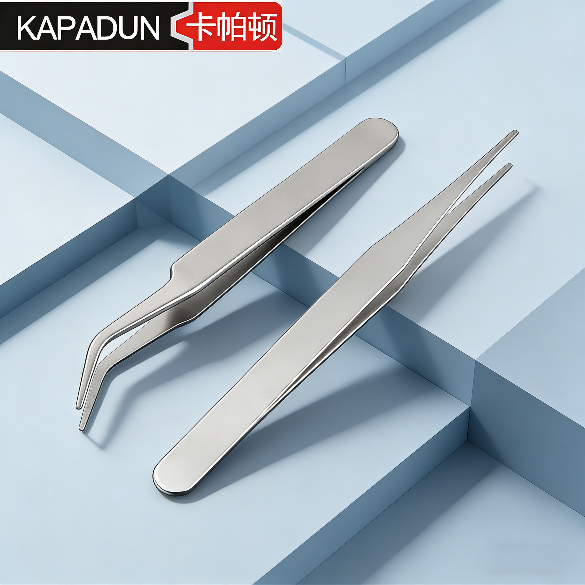 源头厂家不锈钢镊子手工弯嘴镊子工具维修镊子修眉美甲点钻小夹子