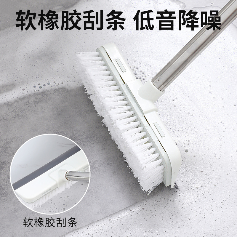 刷子硬毛卫生间刷地长柄浴室清洁刷地板缝隙刷厕所清洁神器洗地刷|undefined