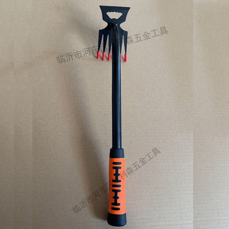 5개 치아 전기 영동 노란색 고무 손잡이 괭이 유물(이중 보험 + 치아 덮개)