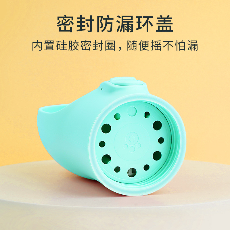 Taza de agua para mascotas transfronteriza portátil de alimentación al aire libre agua para caminar taza perro caminando gato botella de agua gato botella de beber