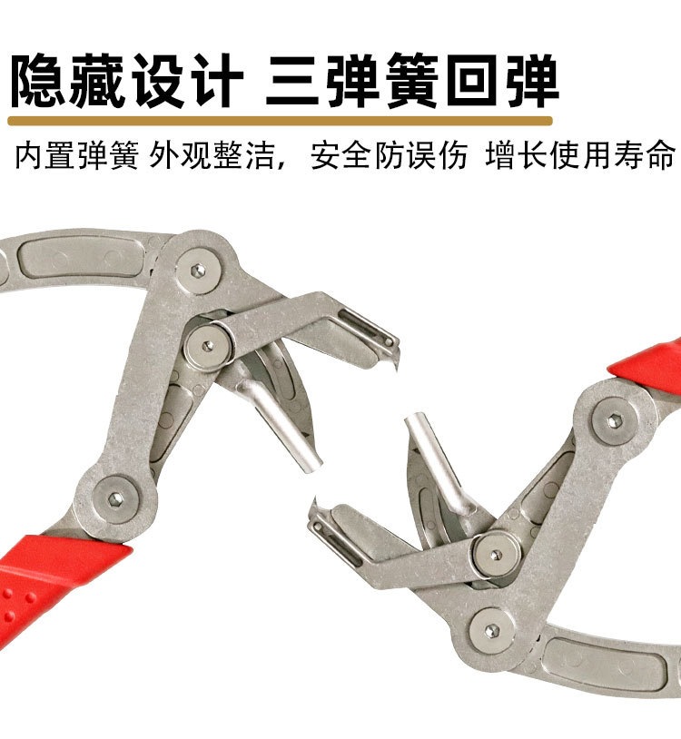 New Car Clip Pliers, Clamp Removal Pliers, Interior Clip Door Panel Removal Tool, Plastic Rubber Round Nail Remover
