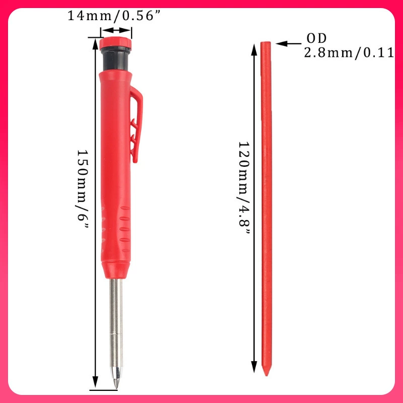 Carpentry, pencil, adjustable marker, (Physicals)