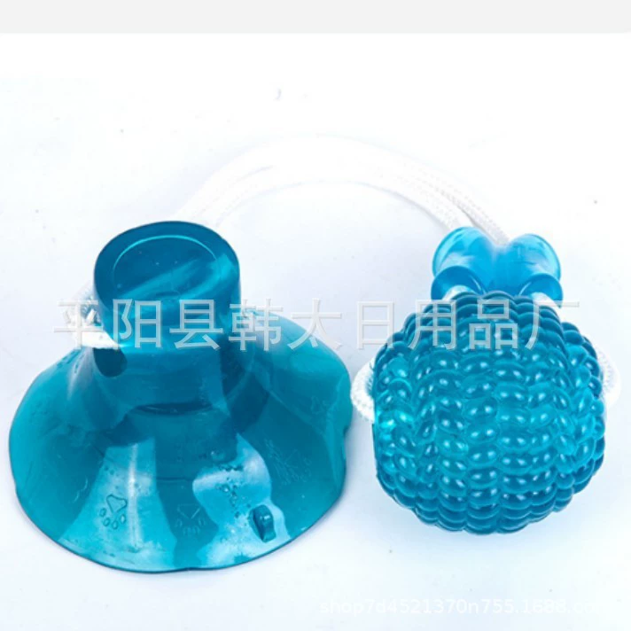 Собака моляра TPR Интерактивный мяч Домашние животные кусают присоску резиновые игрушки