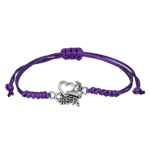 New Product Cross-Border Bestseller Cheer and Applaud Cheerleader Handmade Adjustable Bracelet for Women