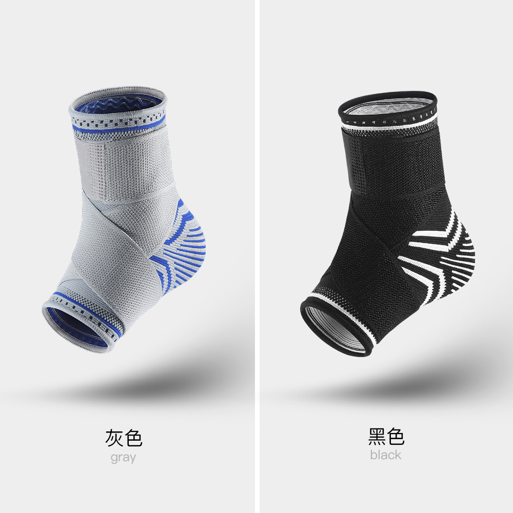 Protectores de tobillo deportivos de punto para baloncesto y fútbol, protectores de tobillo antideslizantes para ciclismo y fitness, venta al por mayor.