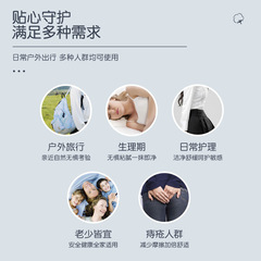 Wet toilet paper is biodegradable, portable, single-piece, individually packaged, butt wiping, sterilizing toilet paper, cleaning wet toilet paper, manufacturer wholesale