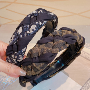 Toothed South Korea high quality Designer Hair Band All-match Going-out Internet Celebrity Wide