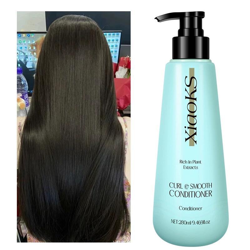 Трансграничный травяной кондиционер для волос для улучшения вьющихся волос, стойкого аромата, гладкости, улучшения завивки и окрашивания, глубокого ухода.