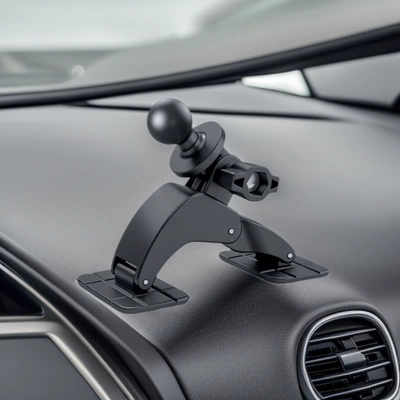 Cross-border car phone holder accessories, universal strong adhesive car dashboard center console mount, car base navigation stand