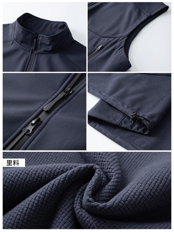 加绒软壳马甲男女休闲无袖立领上衣外套秋季新款防雨坎肩防风背心|undefined