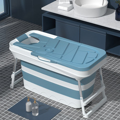Folding bubble bath tub adult bathtub home use shower tub aluminum lifting hot tub raised bath tub factory direct source
