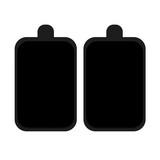 Среднечастотная терапия прибор для лечения электрода. Необеспеченный самоадгезивный клейкий клей