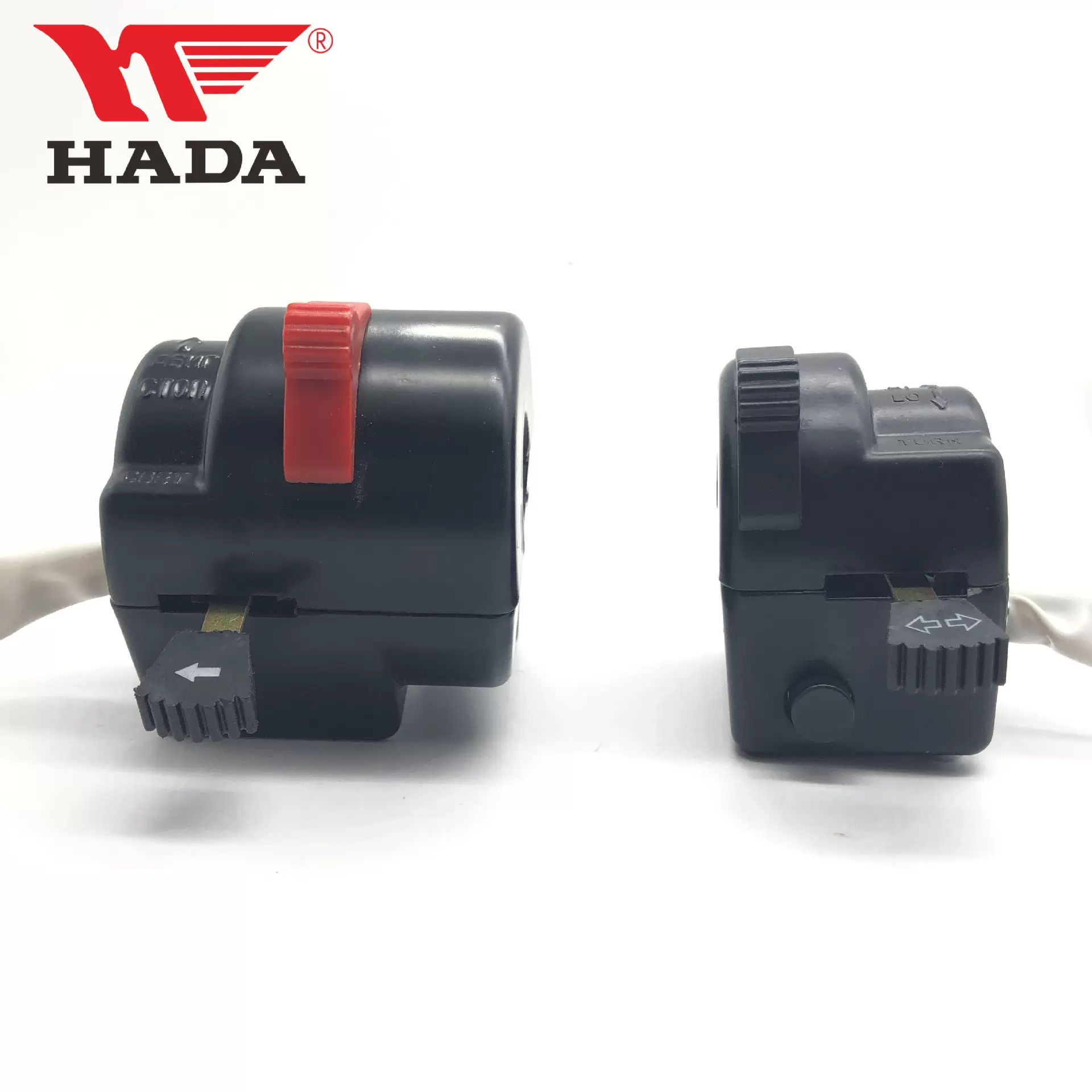 摩托车配件左右把座开关总成带电线的方向盘开关乌拉尔