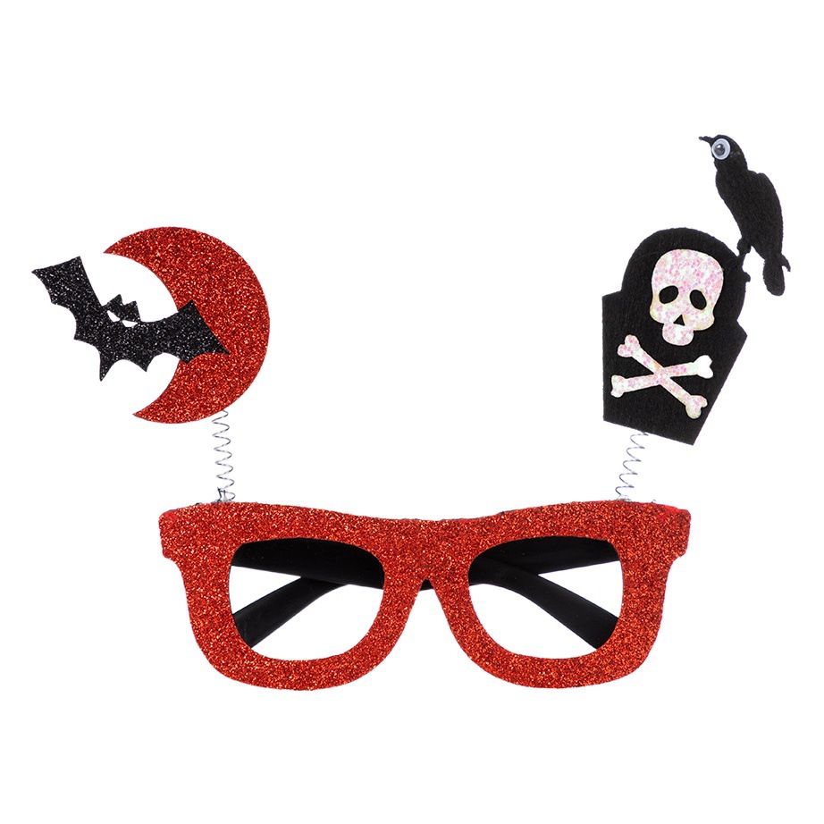 Nueva frontera gafas de Halloween niños adultos fantasma Festival Fiesta decoración foto apoyos primavera gafas divertidas marco