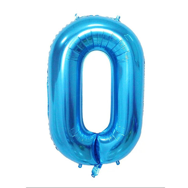 digital golden blue fuchsia balloon