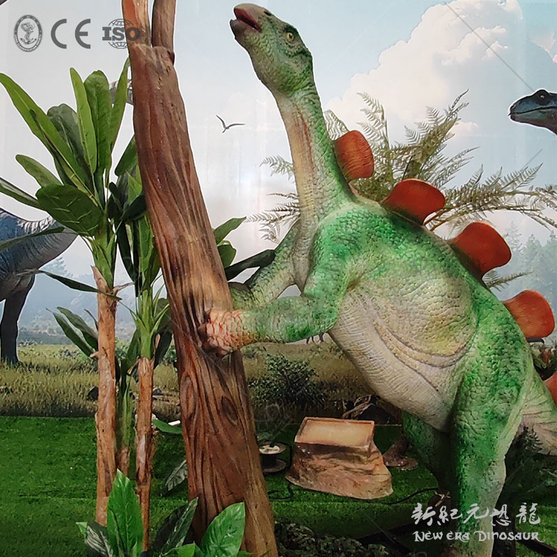 Parque de atracciones al aire libre simulación de dinosaurios escultura de animales gran tiranosaurus centro comercial escénico parque de dinosaurios decoración portal