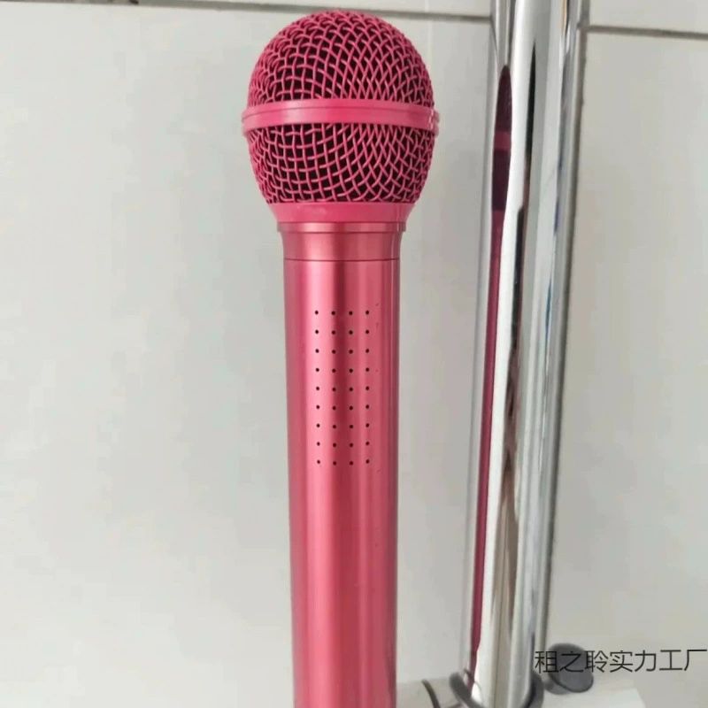 Микрофон, корпус из металла, алюминиевый сплав