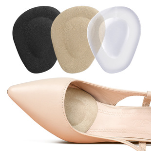 Gel Forefoot Pad Half Size Pad Women's Half Pad High Heel Pad Thickeneded Non-Slip Transparent Forefoot Pad Soft Pad