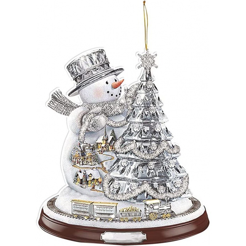 クリスマス装飾雪だるまクリスマスツリー装飾装飾アイデアアクリル平面農舎装飾プレゼント|undefined