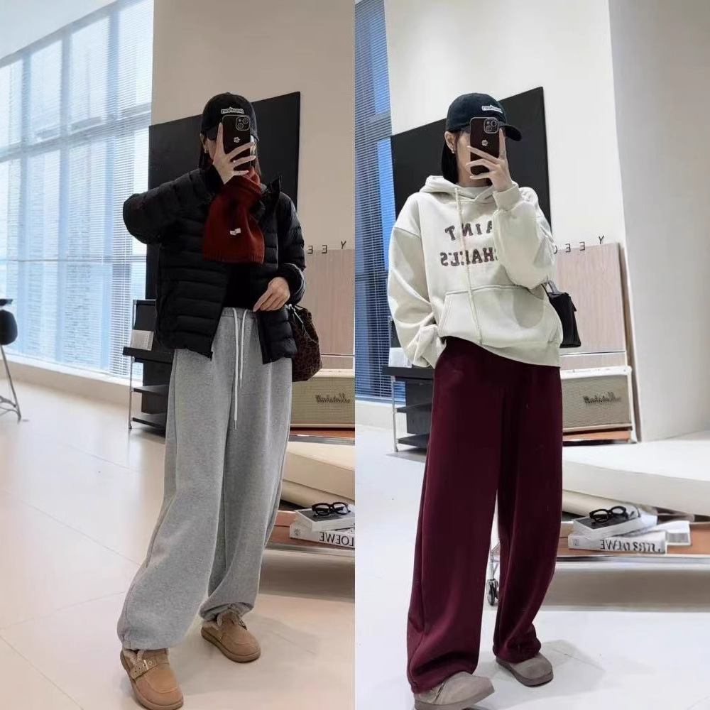 자칭 홋카이도 스키 팬츠 980G 양고기 벨벳 겨울 발가락 두 바지 캐주얼 팬츠 Y1203G