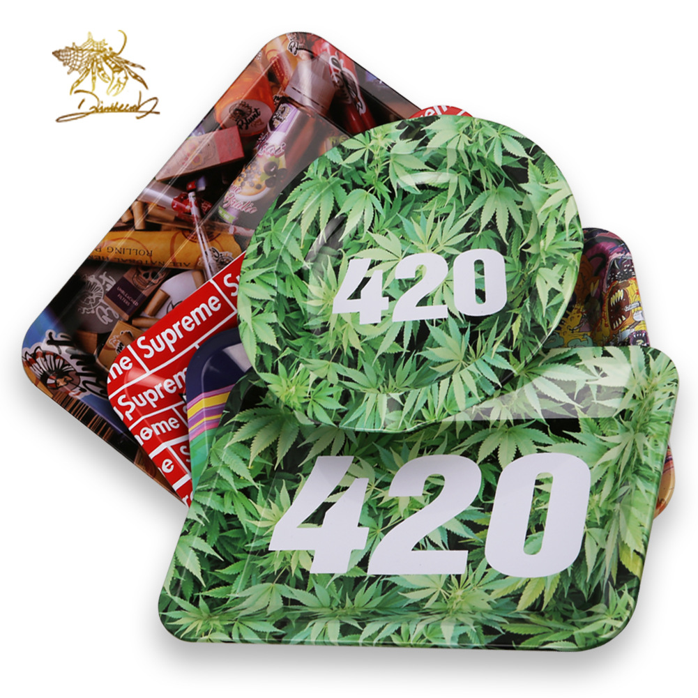 广东厂家定制金属马口铁托盘 酒吧食品托盘家居零食储物盘 卷烟盘