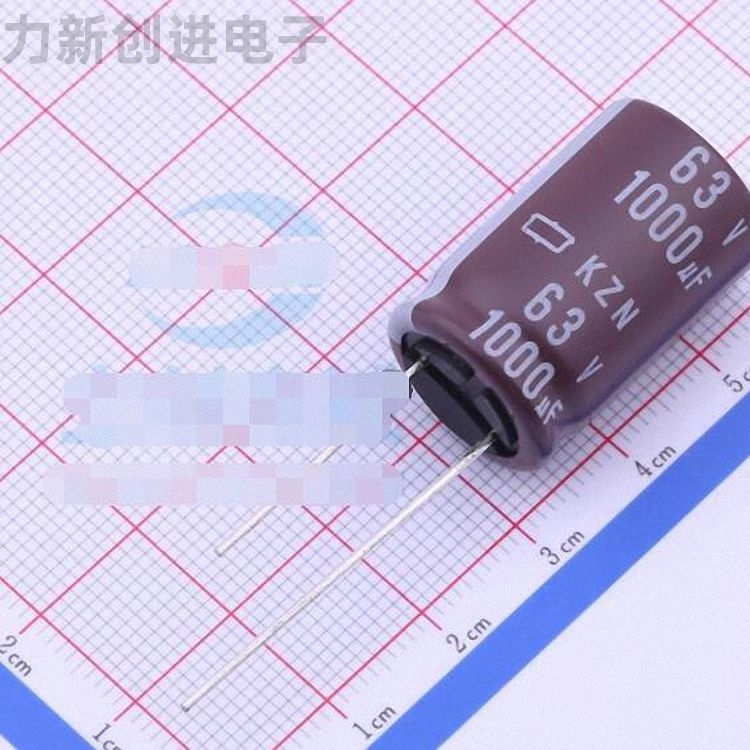 EKZN630ELL102ML25S描述1000uF 63V电解电容器