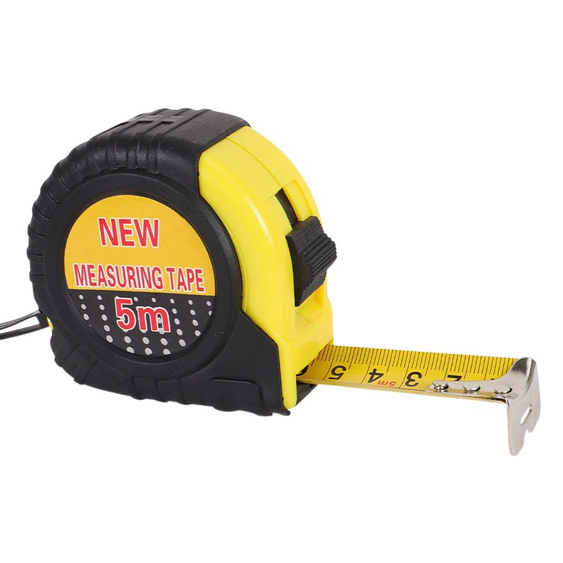 Толстая кожаная крышка с резиновым покрытием из нержавеющей стали стандартная шкала Британская двойная линейка с лентой из нержавеющей стали промышленного класса