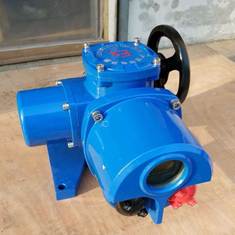 Q60部分回转防爆BT4电动执行器球阀改造电动头HQT60远程4-20mA