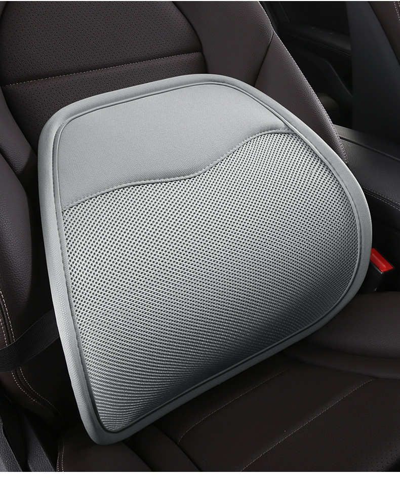 Four-Season Breathable Sandwich Air Layer Car Lumbar Support Cushion Office Chair Backrest Wholesale Comfortable