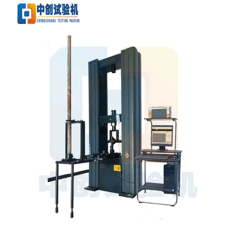 10 T стальная труба крепеж машина для испытания на растяжение Строительная пластина пряжка машина для испытания прочности на растяжение чаша Пряжка универсальная машина