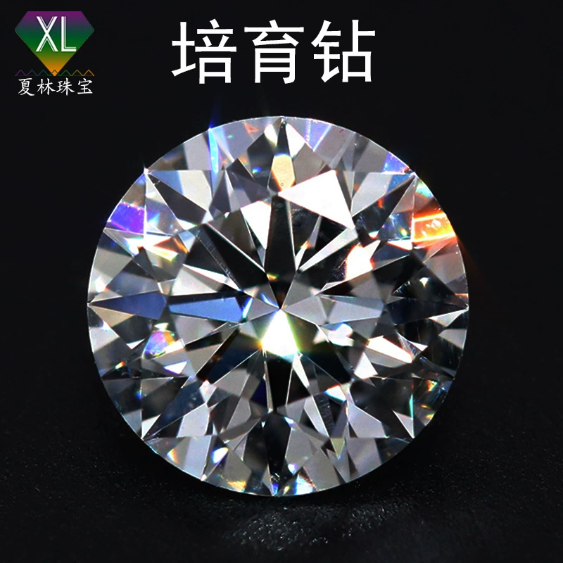 Алмазная лабораторная добыча diamonds выращивание алмаз окрашенный VVS размер 5 мм круглый цвет IGI сертификат пятно
