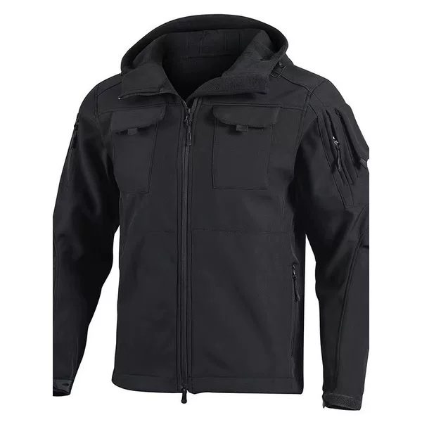 Cross-Border Exclusive Soft Shell Beetle Top Autumn and Winter Velvet Jacket Windproof and Waterproof Jacket Lightweight and Cold-Proof