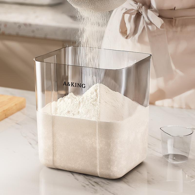 Household Rice Bin for Five Grains, Insect and Moisture Proof, Food Grade Sealed Rice Jar, Rice Storage Box, Grain Storage Container