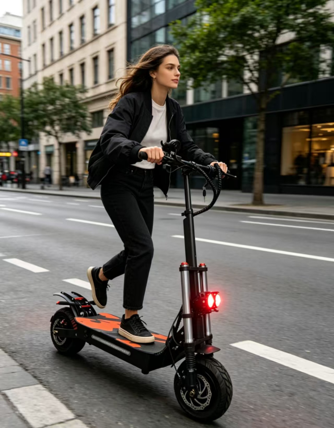 Electric Scooter, Off-Road Scooter, Foldable Mobility Scooter, 11inch Scooter, High-Speed Scooter, Off-Road Scooter