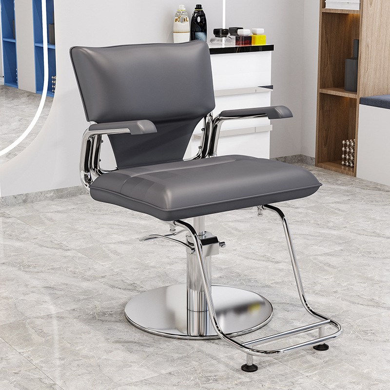 silla de peluquería elevable y giratoria para salón de peluquería especial, silla de peluquería japonesa moderna y simple