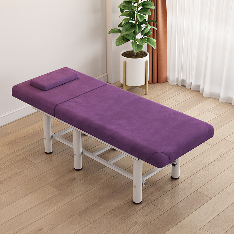 Fábrica directa cama de belleza salón de belleza camas de masaje térmico camas de moxibustión caseras camas de pestañas camas bordadas camas de masaje image 9
