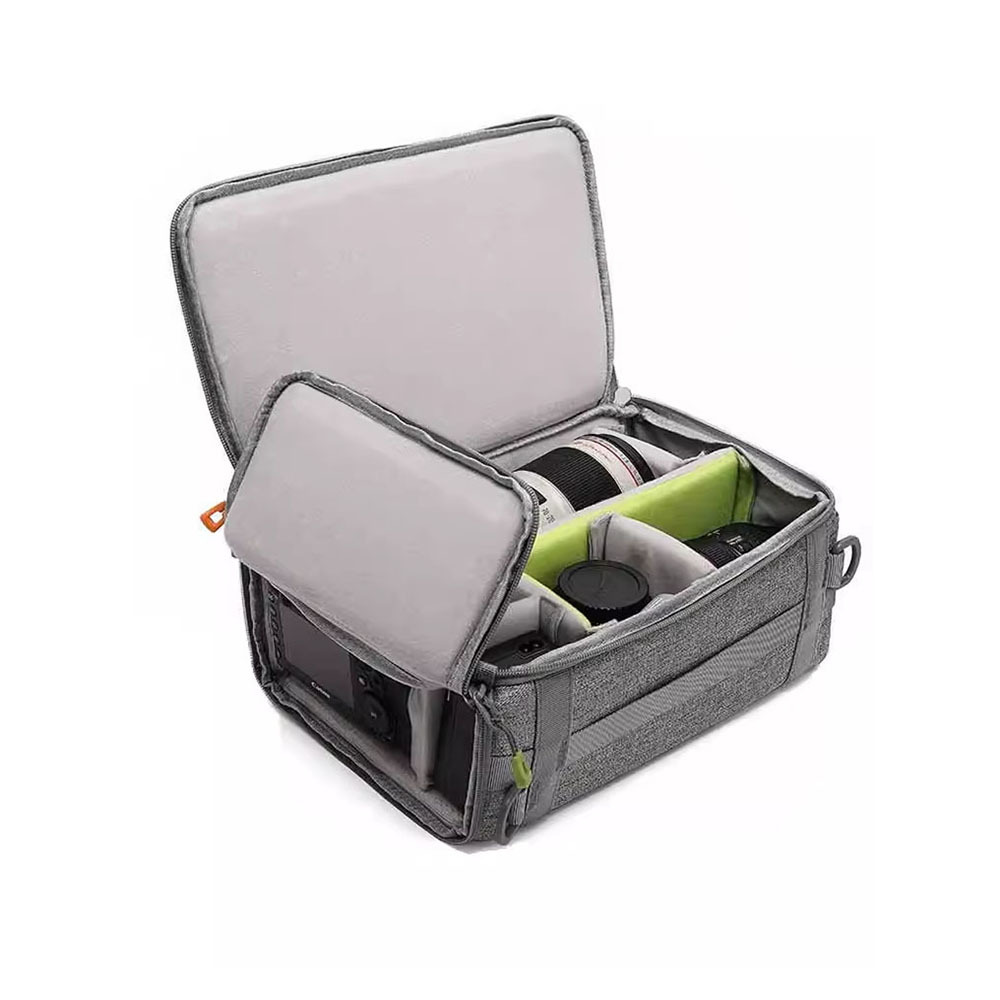 카메라 내부 가방 마이크로 SLR 액세서리 저장 가방 다기능 빛 휴대용 어깨 사진 블랙 카드 보호 커버