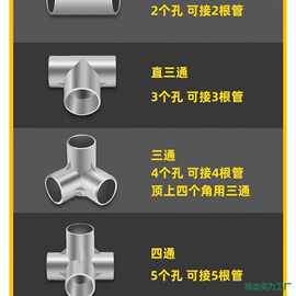 简易衣柜三通四通接头配件加厚塑料链接件布衣柜鞋架接口零件卡套