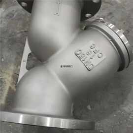 -不锈钢64P型过滤器GL41W高压Y过滤器法兰图片