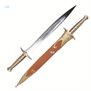 24.6 Inch Stains Steel Elven Sword of Bilbo for Cosplay