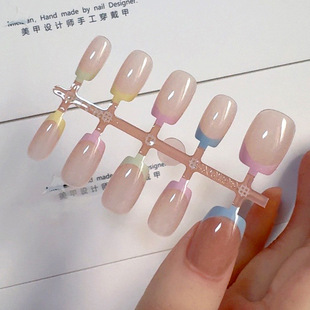 3020 # Purely Handmade Wearable Nails 30 Pieces/10 Pieces Semi-handmade Cat Eye Yuan Ningqi Manicure Fake Nail Patch Finished Product