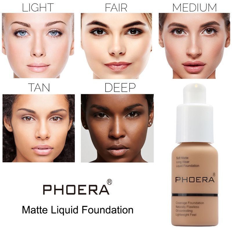 Matte Dark Skin Liquid Foundation Wheat Color European And American Makeup Concealer Liquid Foundation Wholesale
