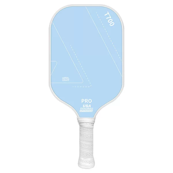 Pickleball Matte Pickleball Racket with Fabric Texture T700 Heat-Pressed Carbon Fiber Offensive Pickleball Paddle