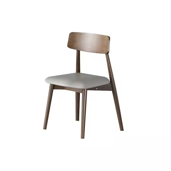 Mesa de comedor de hotel de caja de madera maciza cadena de restaurantes occidentales diseñadores de estilo antiguo asiento de tela de caña