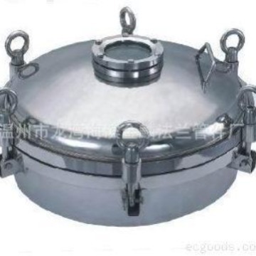 厂家直供 人孔   不锈钢人孔   优质不锈钢卫生级快开人孔