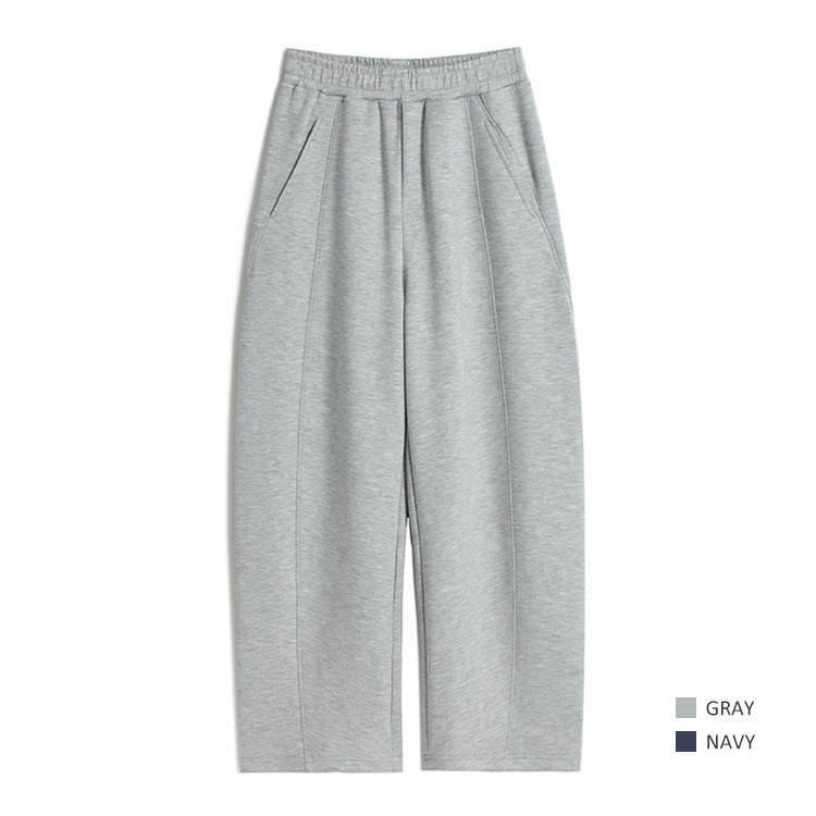 Pockets Hidden in Diagonal Split Line · Air Layer Deconstructed Scimitar Pants · Crisp and Simple Slimming Banana Pants Spring