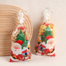 圣诞节opp糖果袋圣诞老人节日派对袋子曲奇饼干玻璃纸糖果袋子