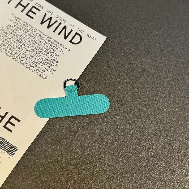 Teléfono móvil cuerdas espaciador clip D-buckle tela curada tarjeta fijación colgante de anillo de metal colgante