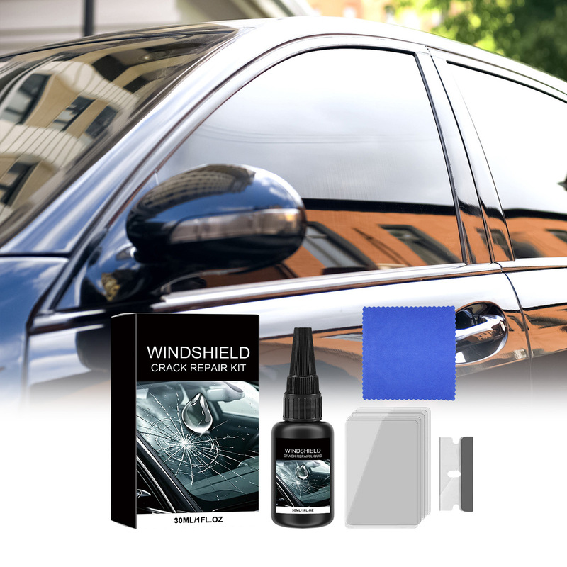 Windshield Crack Repair Kit Convenient Home-Use Windshield Crack Repair Kit for Cars Windshield Crack Repair Kit Convenient Home-Use Windshield Crack Repair Kit for Cars