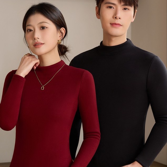 【500g plus velvet thickened】Winter·Mediterranean women's half-high…